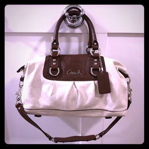 Coach Ashley Leather Satchel F15445